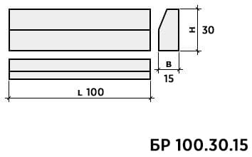 Гранитный бордюр ГП1, ГП2, ГП3, ГП4, ГП5, ГП6, радусный и х купить в Москве с доставкой